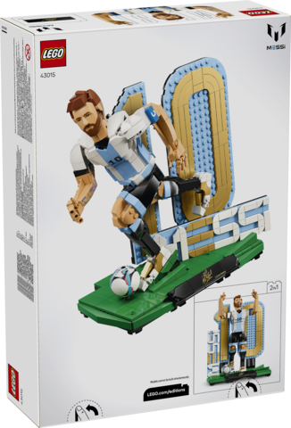 Lego leyenda del fútbol lionel messi
