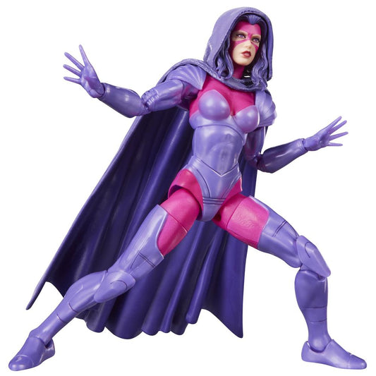 Figura hasbro marvel legends series build a figure marvel's box psylocke
