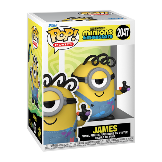 Funko pop movies: minións 3 - james