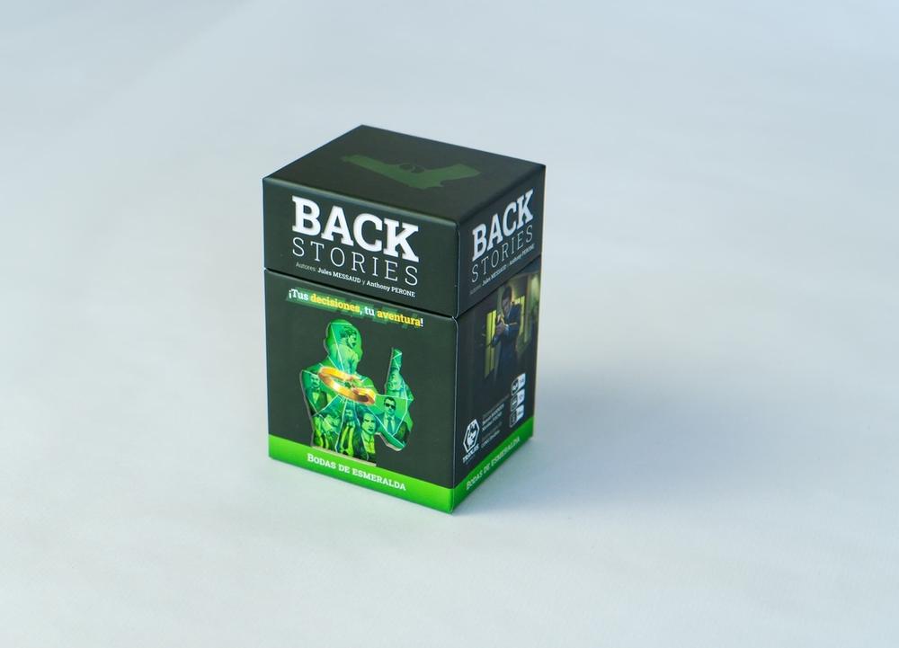 Juego de mesa back stories 2 - bodas de esmeralda