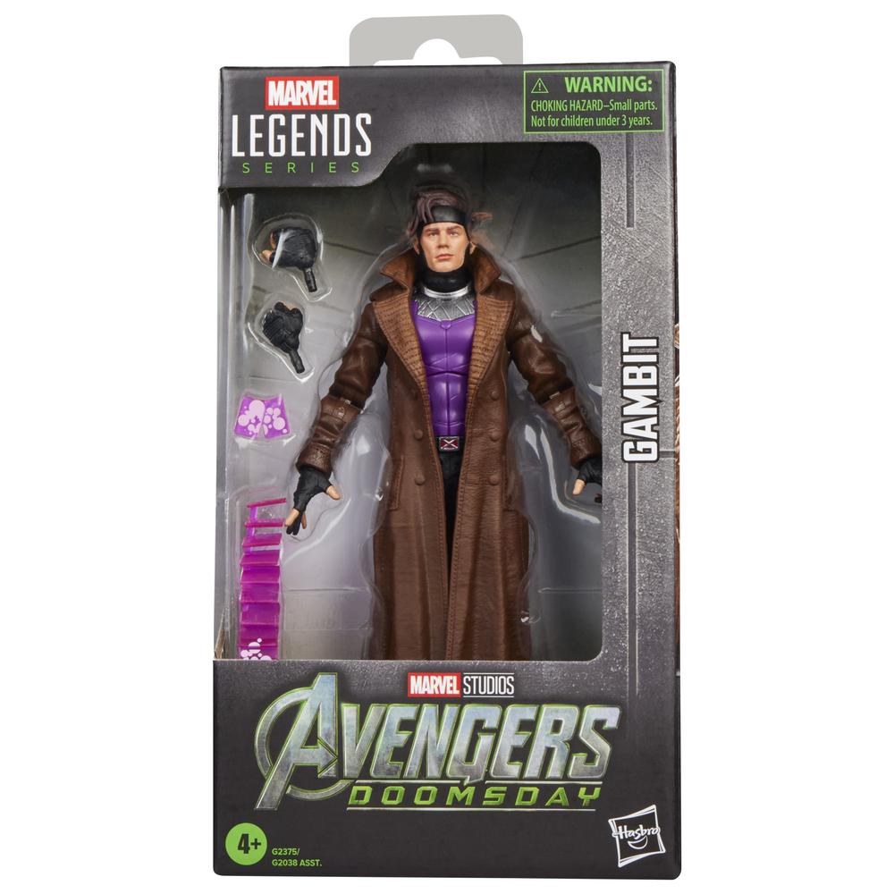 Figura hasbro marvel legends series avengers doomsday gambit