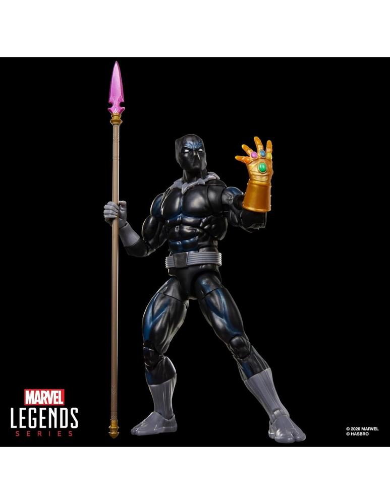 Figura hasbro marvel legends series x magic: the gathering black panther