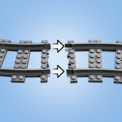 Lego vías - cambios de agujas