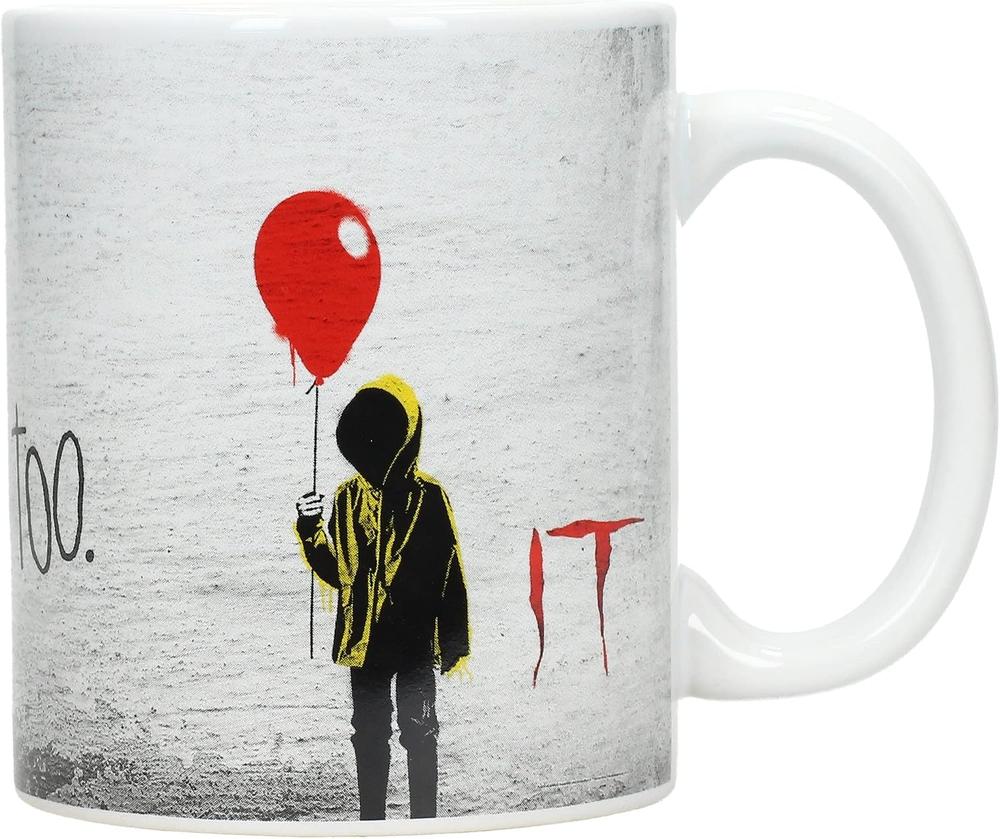 Taza cerámica it you'll float too