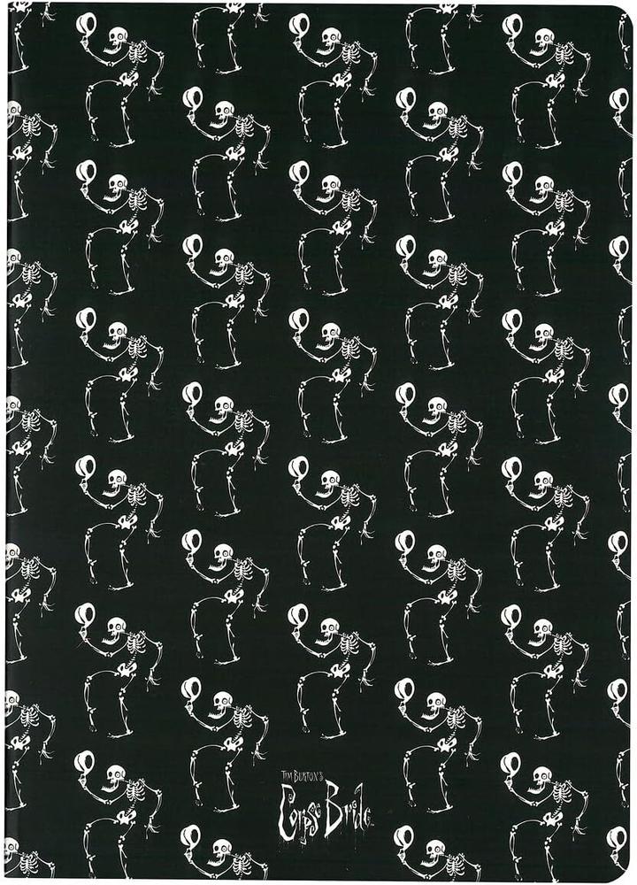 Pauta skeleton cuaderno tapa blanda la novia cadaver