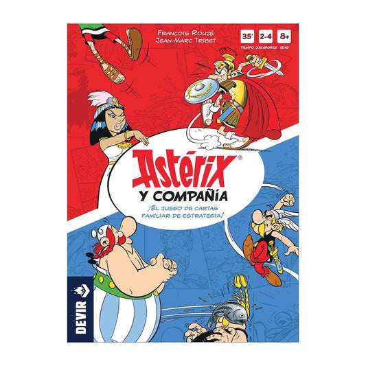 Juego de cartas asterix y compañía