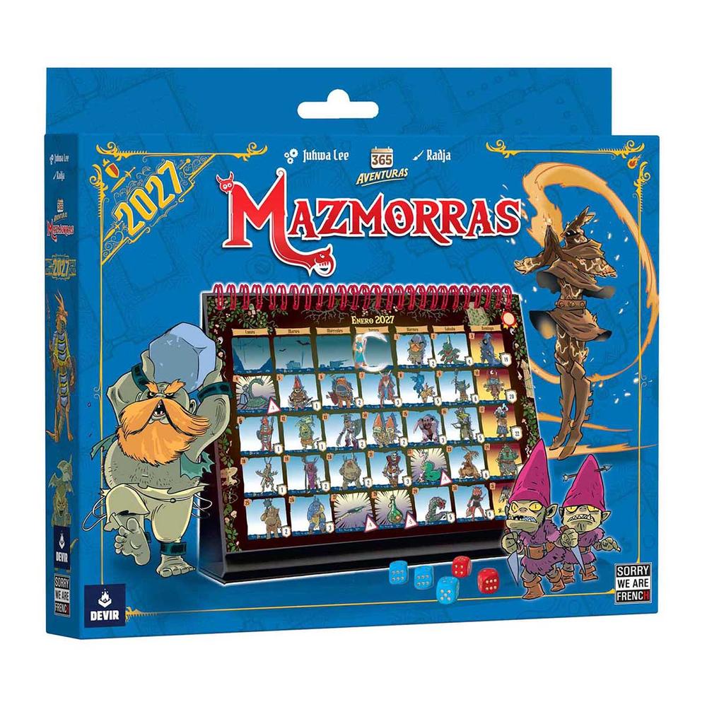 Calendario de adviento 365 adventures dungeon
