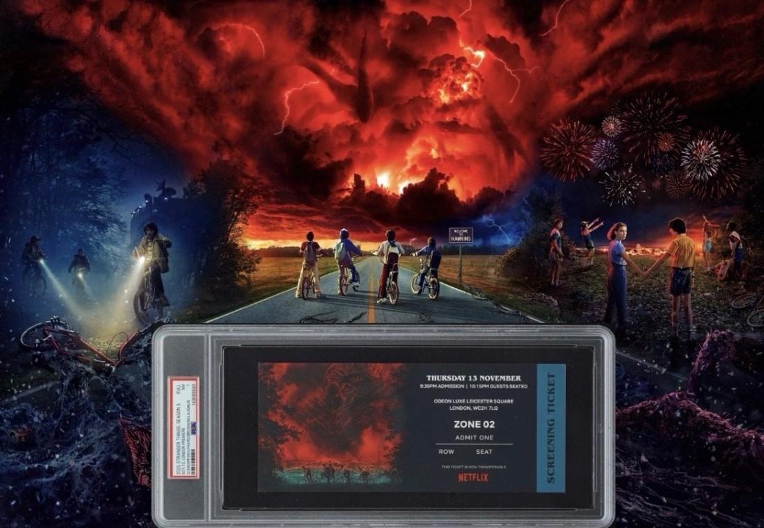 Ticket Premier Preestreno Stranger Things: Temporada 5 Londres Gradeada PSA 7