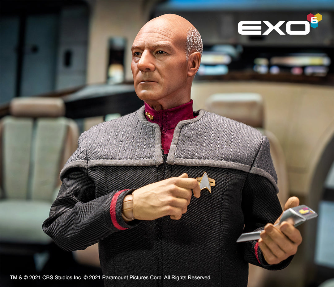 EXO-6 Jean-Luc Picard First Contact 1/6 - Fáser y tricorder