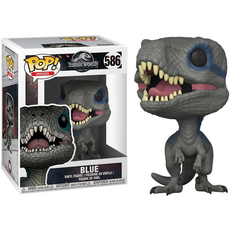 Figura POP Jurassic World Fallen Kingdom Blue New Pose - imagen 2