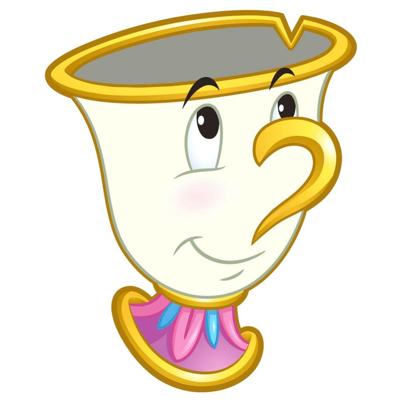 Toalla Chip La Bella y la Bestia Disney microfibra - imagen 2