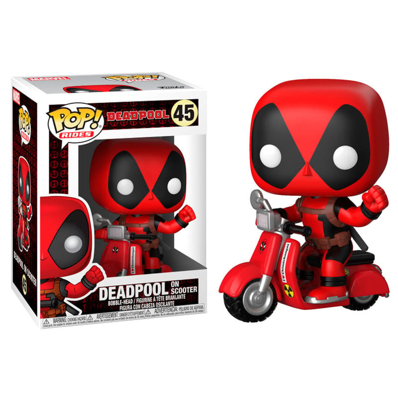 Figura POP Marvel Deadpool & Scooter - imagen 2