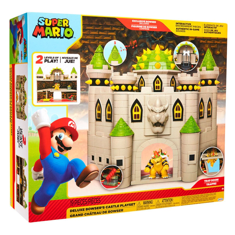 Playset Castillo Bowser deluxe Mario Bros - imagen 10