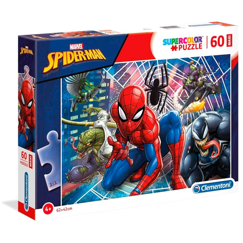 Puzzle Maxi Spiderman Marvel 60pzs - imagen 2