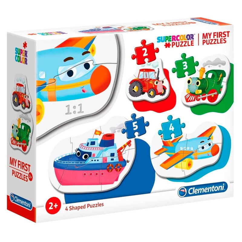Puzzle My First Puzzle Means of Transport 3-6-9-12pzs - imagen 3