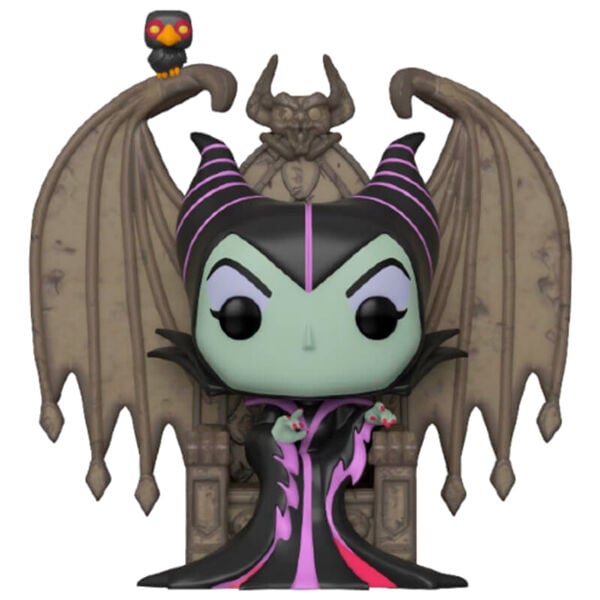 Figura POP Disney Villains Maleficent with Throne - imagen 2