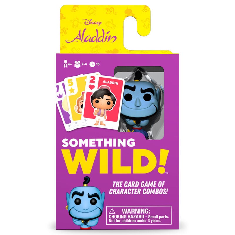 Juego cartas Something Wild! Aladdin Disney Aleman / Español / Italiano - imagen 2