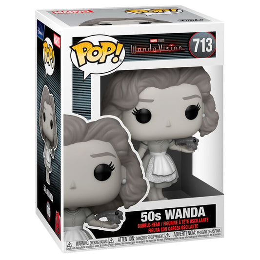 Figura POP Marvel WandaVision Wanda 50s - imagen 2