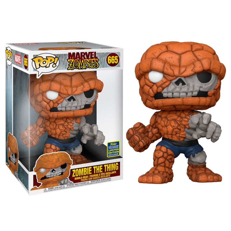 Figura POP Marvel Zombies The Thing Exclusive 25cm - imagen 3