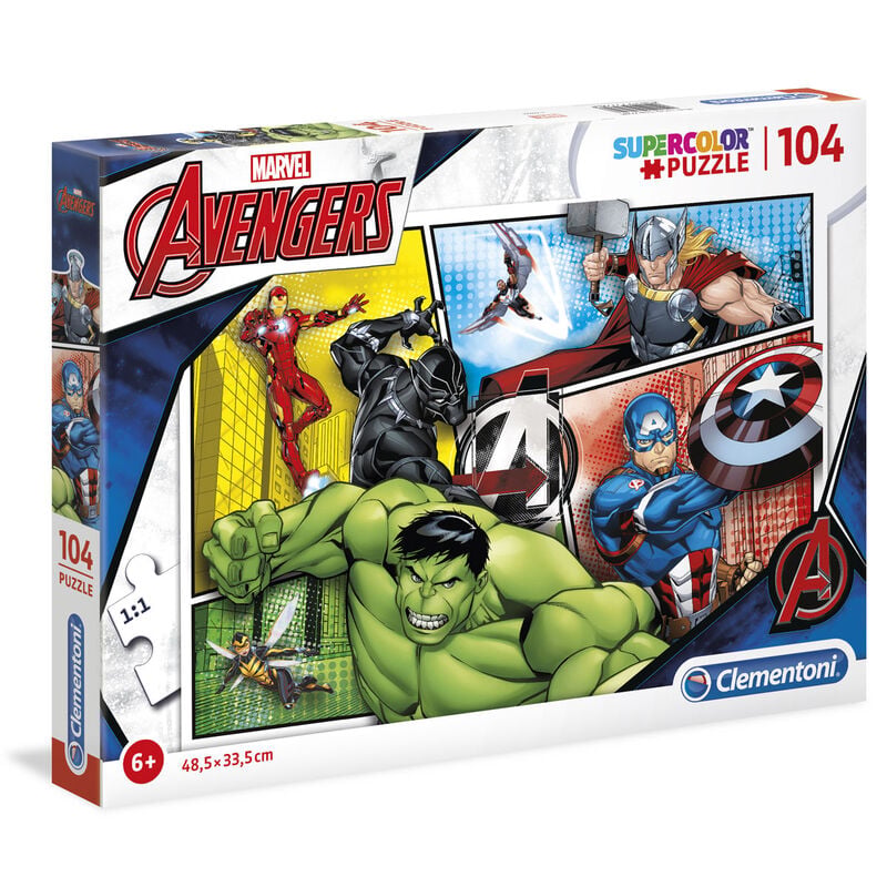 Puzzle Vengadores Avengers Marvel 104pzs - imagen 2