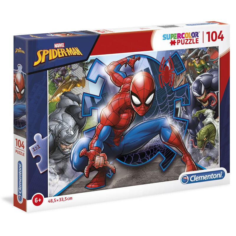 Puzzle Spiderman Marvel 104pzs - imagen 2