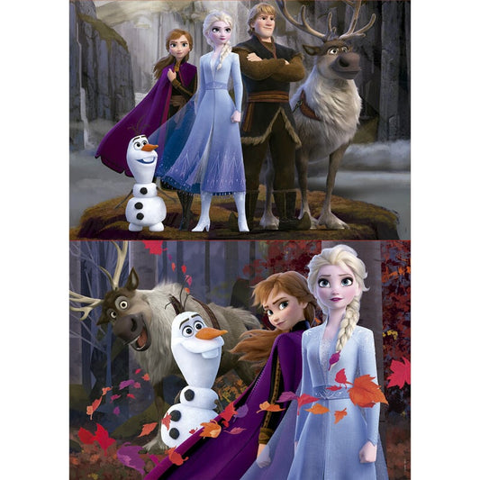Puzzle Frozen 2 Disney 2x100pzs - imagen 2