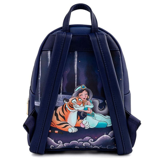 Mochila Castillo Jasmine Aladdin Disney Loungefly 26cm - imagen 2