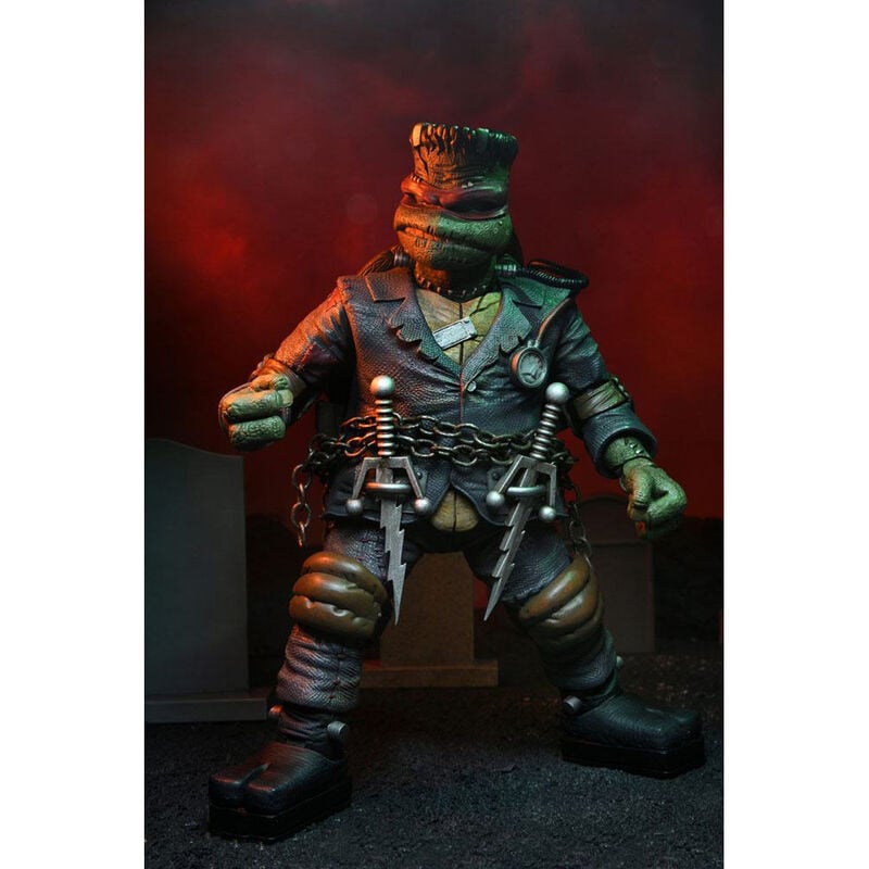Figura Action Ultimate Raphael As Frankenstein Monster Tortugas Ninja 18cm - imagen 2