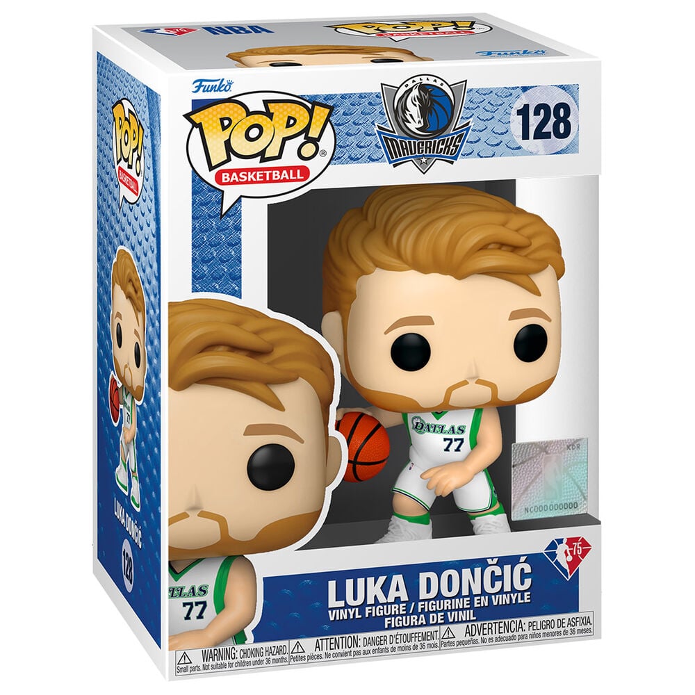 Figura POP NBA Mavs Luka Doncic City Edition 2021 - imagen 3