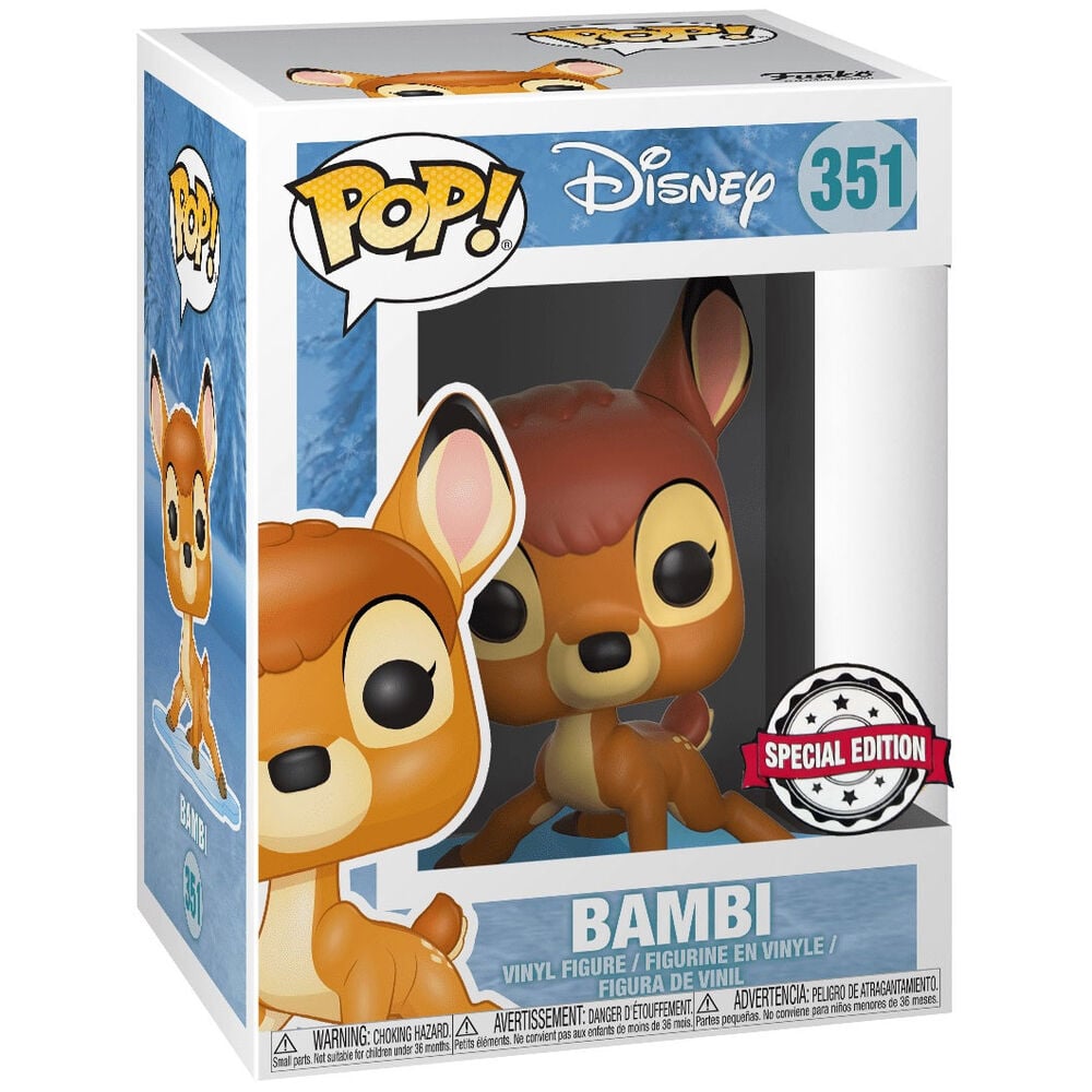 Figura POP Disney Bambi Snowflake Mountain Exclusive - imagen 2