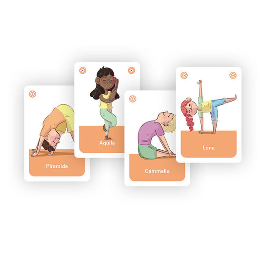 Juego cartas de yoga