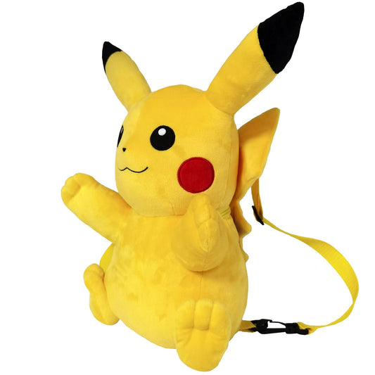 Mochila Peluche Pikachu Pokemon 36cm - imagen 2