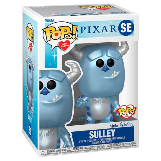 Figura POP Disney Make a Wish Sulley Metallic - imagen 2
