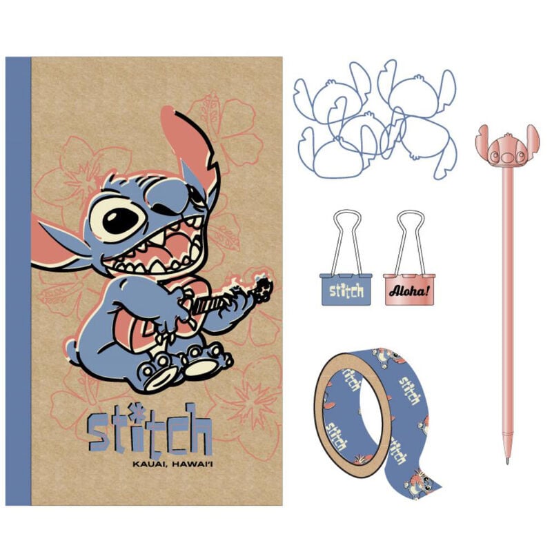 Set papeleria Stitch Disney - imagen 3