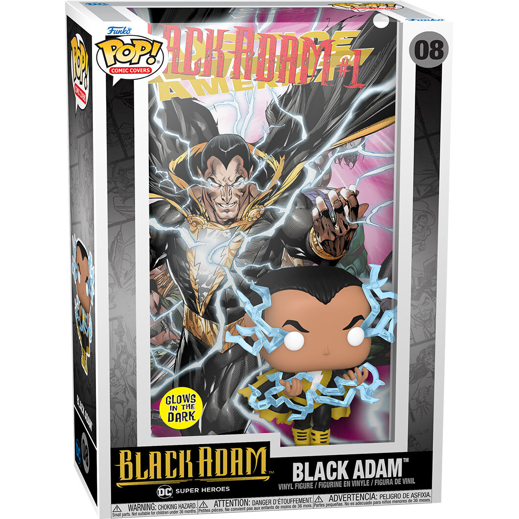 Figura POP DC Comics Black Adam Comic Cover