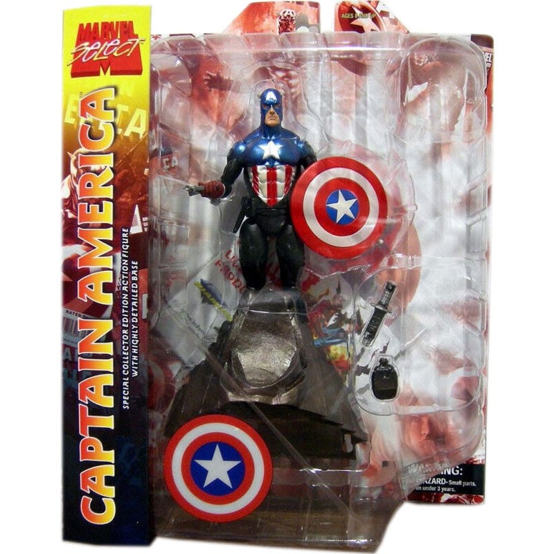 Figura Capitan America Marvel Select 18 cm - imagen 2