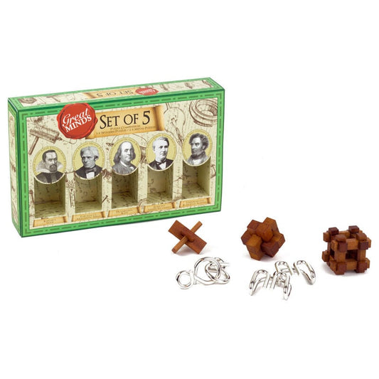 Set 5 juegos habilidad Men The Great Minds - imagen 2