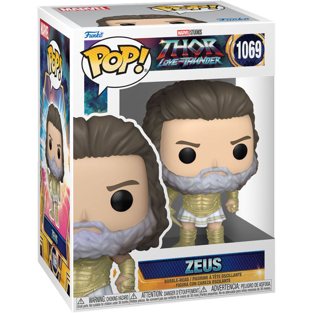 Figura POP Marvel Thor Love and Thunder Zeus - imagen 3