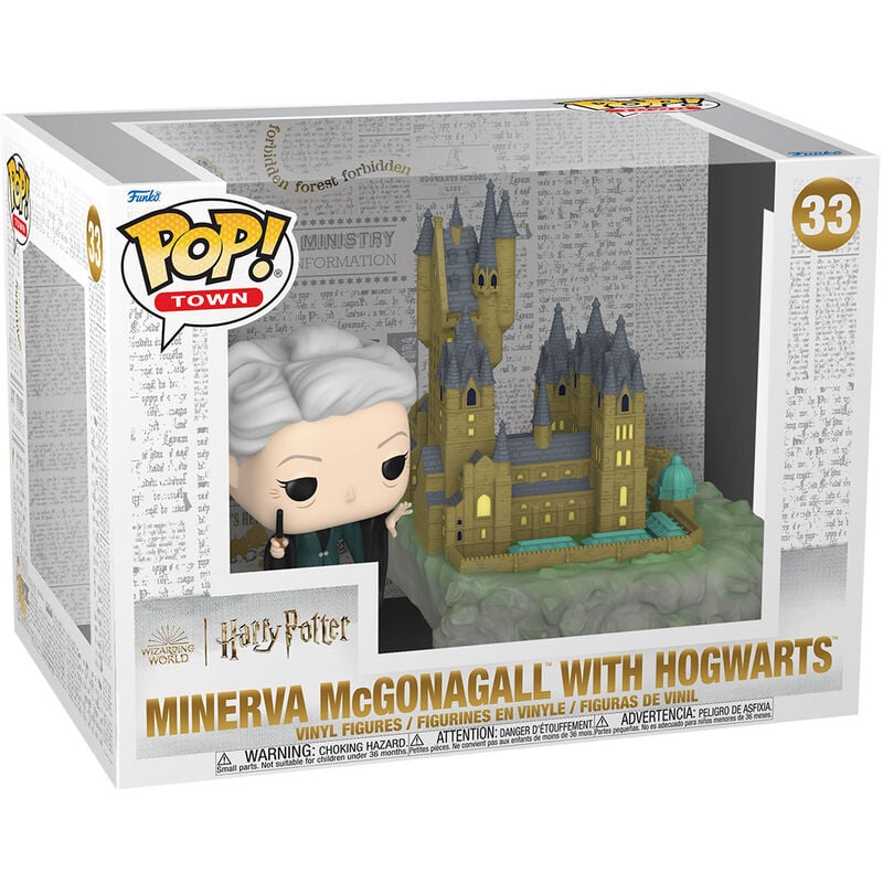 Figura POP Town Harry Potter Minerva McGonagall Hogwarts - imagen 3