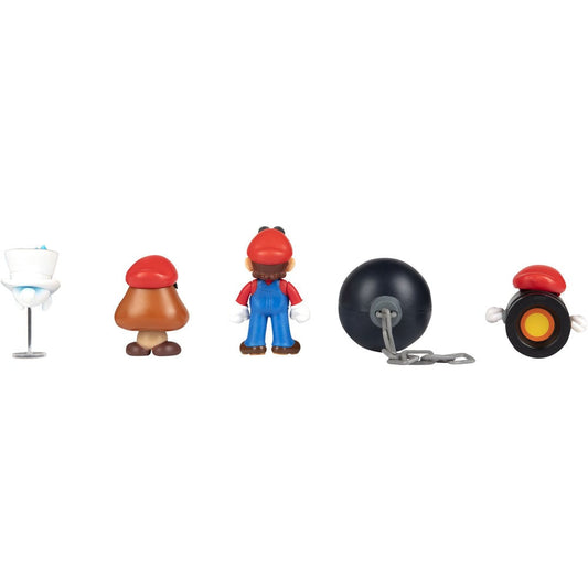 Blister 5 figuras Super Mario Bros 6,5cm - imagen 5