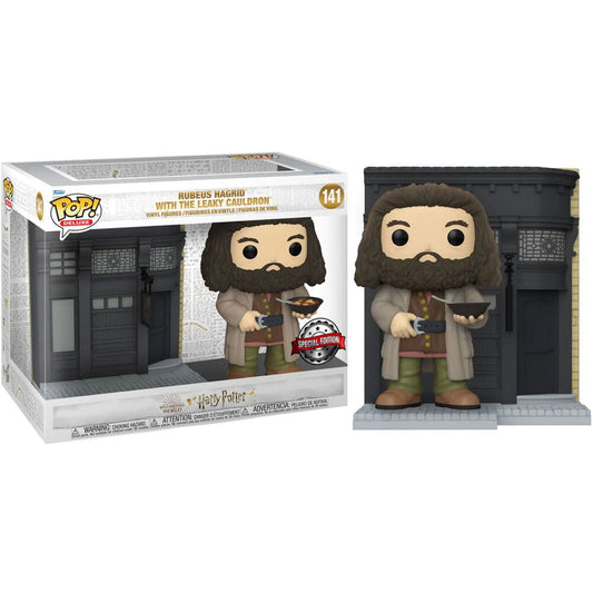 Figura POP Harry Potter Diagon Alley Rubeus Hagrid The Leaky Cauldron Exclusive - imagen 2