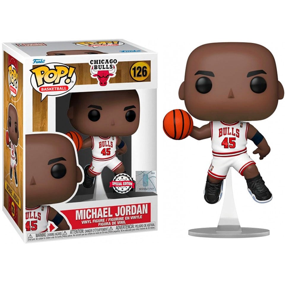 Figura POP NBA Chicago Bulls Michael Jordan Exclusive - imagen 3