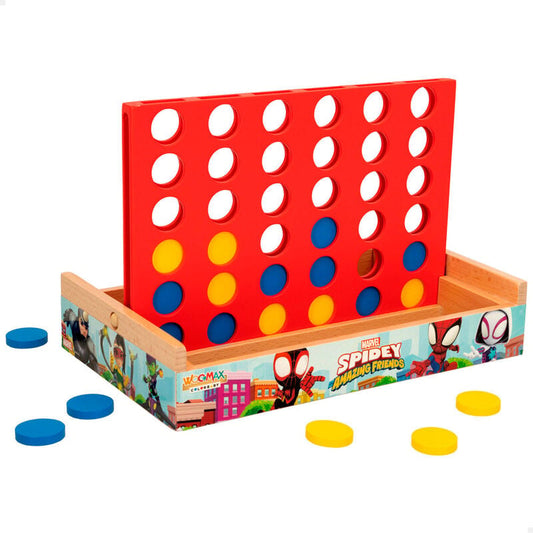 Juego Cuatro en Raya madera Spidey Marvel - imagen 2