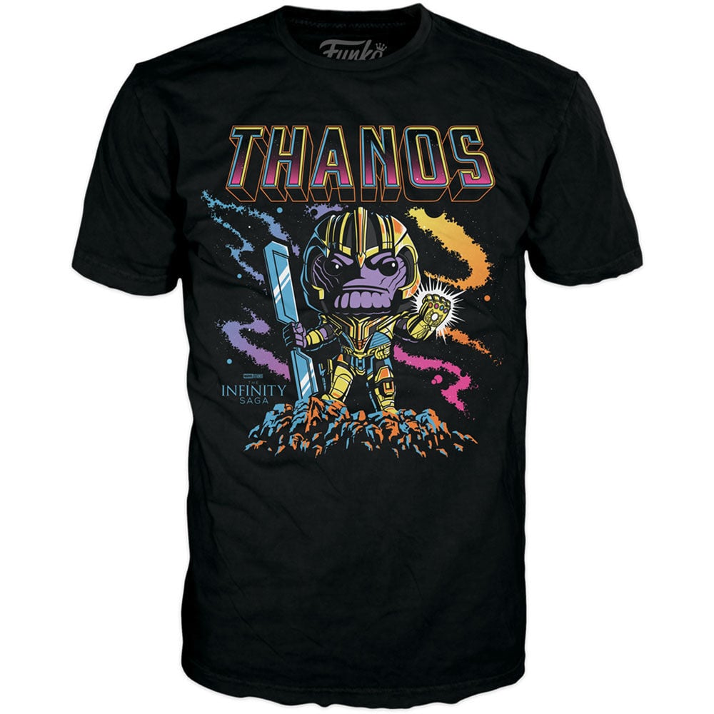 Set figura POP & Tee Marvel Infinity Saga Thanos Exclusive - imagen 5