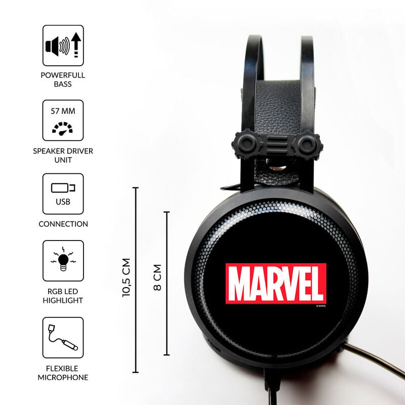 Auriculares gaming Marvel - imagen 5