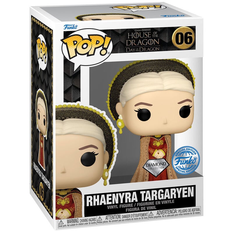 Figura POP Juego de Tronos La Casa del Dragon Rhaenyra Targaryen Exclusive - imagen 2