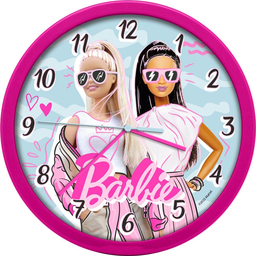Reloj pared Barbie