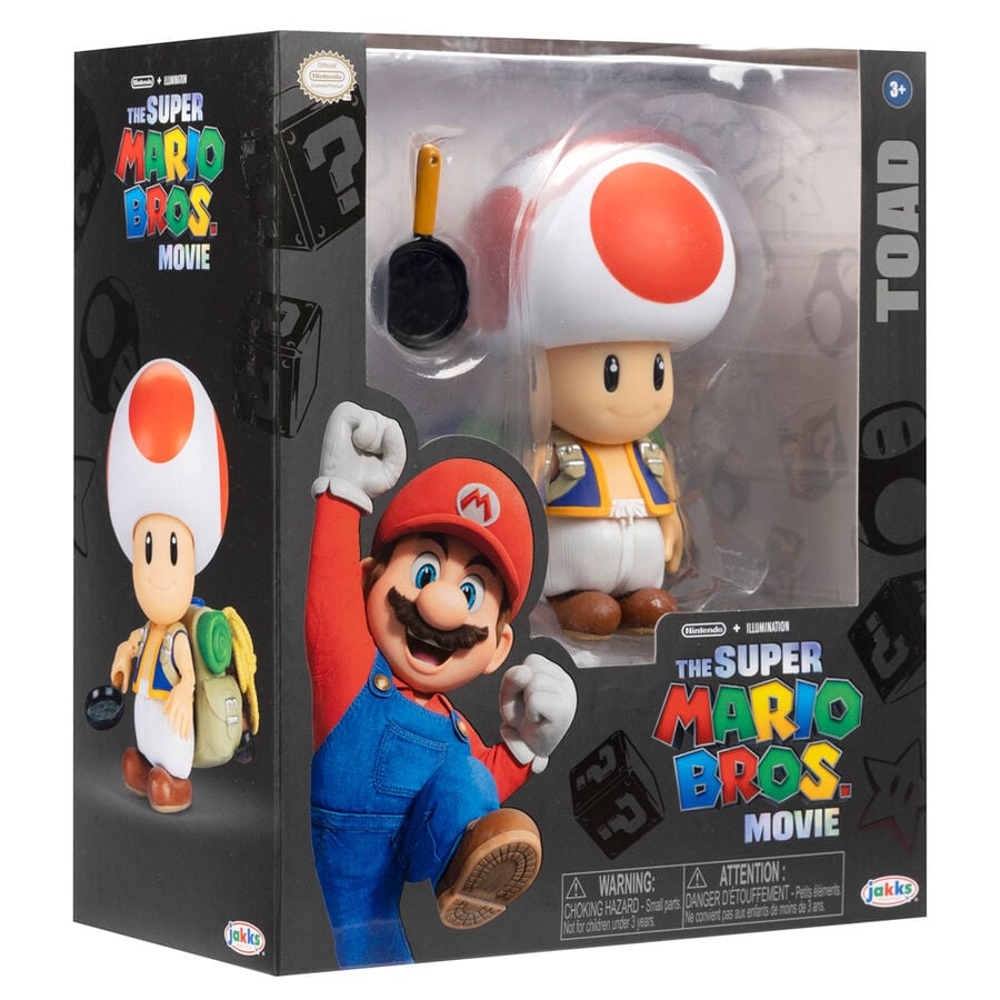 Figura Toad Super Mario Bros 13cm - imagen 7