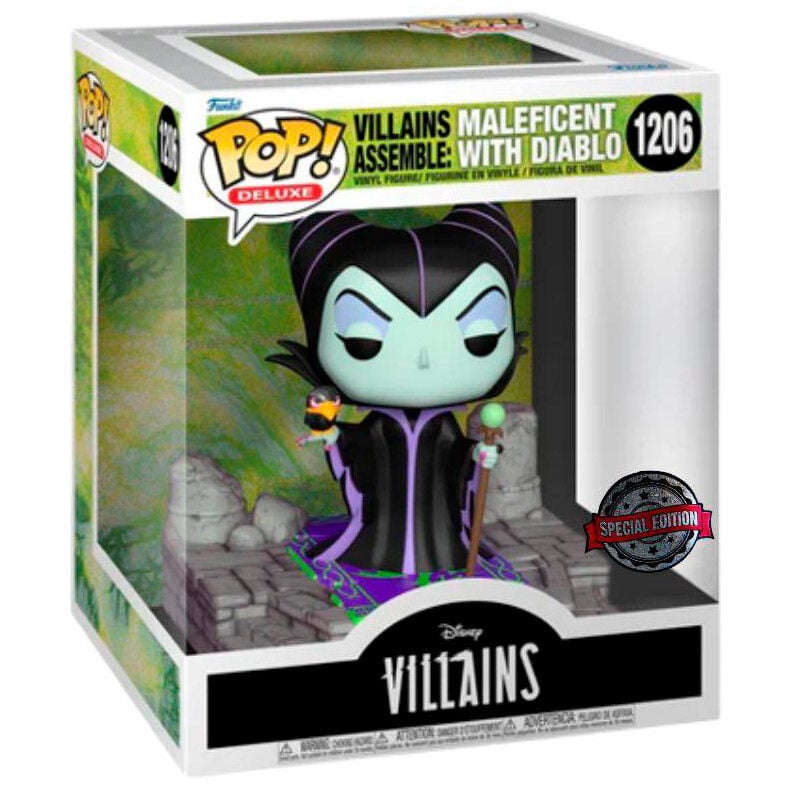 Figura POP Disney Villains Malefica Maleficent Exclusive - imagen 2