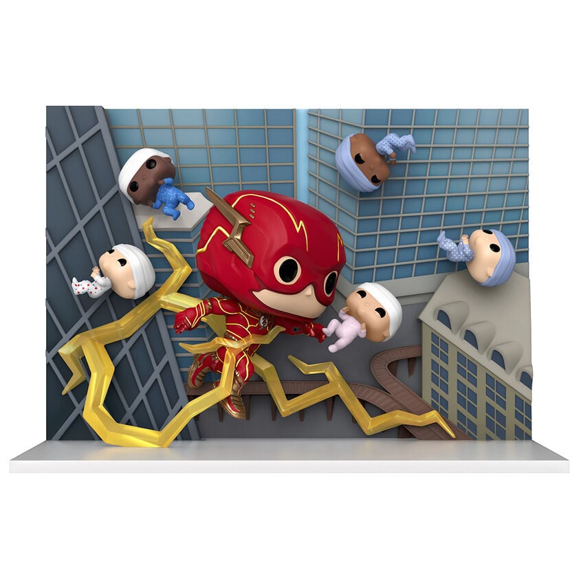 Figura POP Moment DC Comics The Flash Baby Rescue - imagen 2